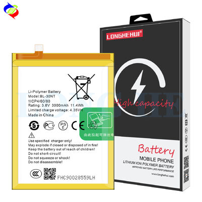 テクノ・カモン C9 BL-30NT BL30NT バッテリーの携帯電話用アクセサリー