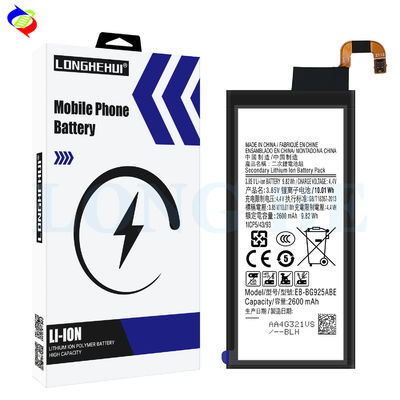 EB-BG925ABE 2600mAh バッテリー S6 エッジ G9250 G925FQ G925F G925l G925A G925S 黒