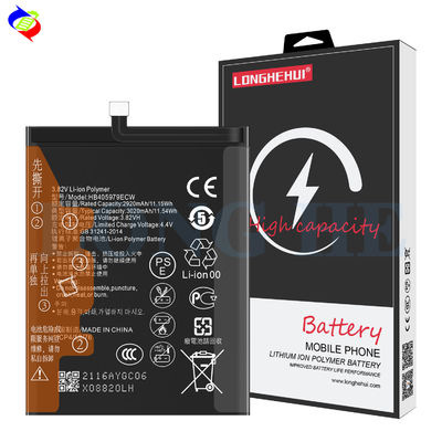 3020mAh 容量ポリマー 携帯電話 バッテリー HB405979ECW フォアホーラ 8a/Y6p/Huawei nova