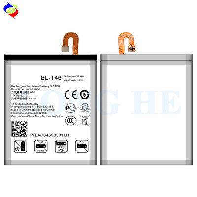 5000mAh BL-T46 LMV600VM LMV600TML V600QM6 LMV605N LG V60 ThinQ 5G用の携帯電話バッテリー