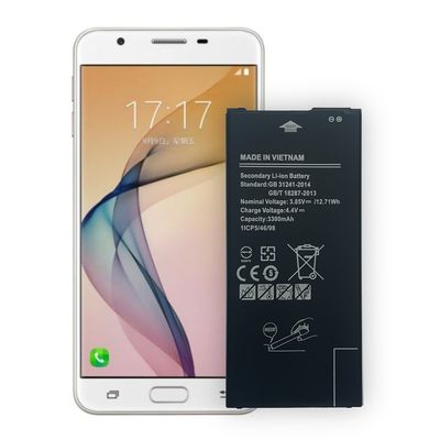3300mAh 3.85V EB-G610ABE Samsung J6 J4 2018 J7 PRIME J7 MAX J6 2018 J4 コア用のバッテリー