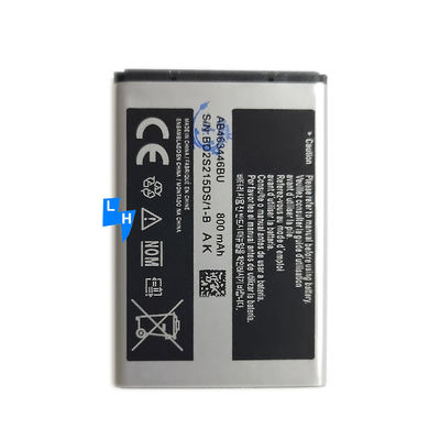 充電可能 800mAh AB466346BU X208 E1200 リチウムバッテリー サムスン B310 携帯電話