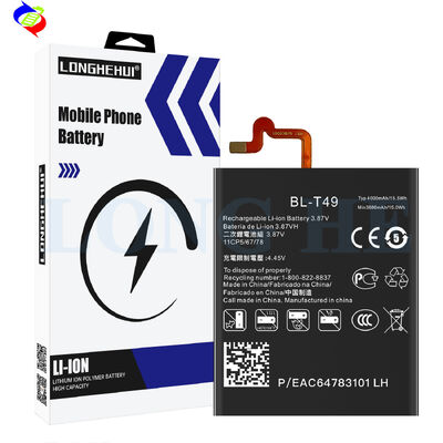 BL-T49 3.87V 4000mAh バッテリー LG K61 K510 K51S 携帯電話 高容量 オリジナル