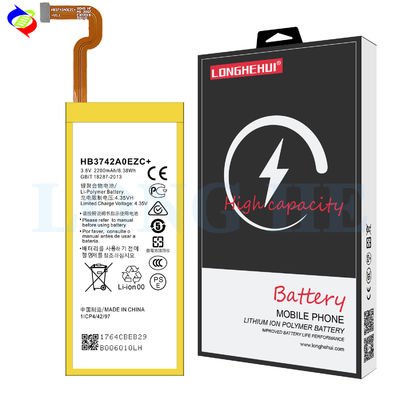 2200mAh リチウムイオンポリマーバッテリー HB3742A0EZC+ Huawei P8 Lite L02/L03/L22/L23 U00 再充電可能