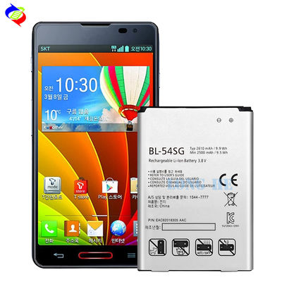 2610mAh BL-54SG Optimus LTE III 3 G3 ビート ミニ G3s G3c B2 ミニ用の充電電池