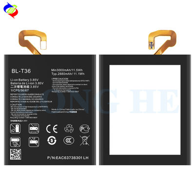 3.85V 3000mAh BL-T36 LG K30 X410TK 携帯電話の交換バッテリー OEM/ODM