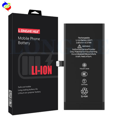 2227mAh iPhone 12 ミニ用の充電可能なバッテリー デュアルIC 保護 リチウムイオンポリマー