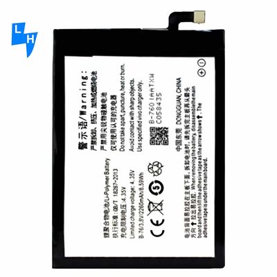 2260mAh 容量 OEM B-76 Y927 Y627 Y27L リチウムイオンポリヤー バッテリー