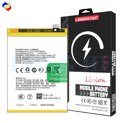 高容量5000mAh BLP781 CPH2059 A92 2020 バッテリー オッポ A72 携帯電話モデル