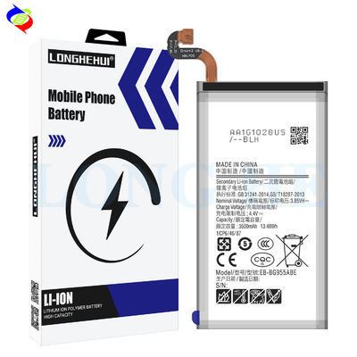 サムスン S8 S8P G955 S8 Plus 3000mAh~3500mAh 3.85V用の携帯バッテリー EB-BG955ABE