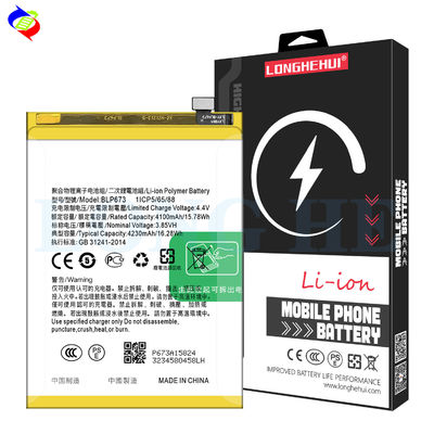 OEM/ODM受付 Oppo A5 A7 A3S A5S A8 AXS AX7 A7N用の4230mAh充電電池 BLP673
