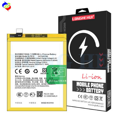 ODM/OEM BLP619 Oppo A57 A57M A57S用の2900mAhバッテリー 100%純コバルトリチウム