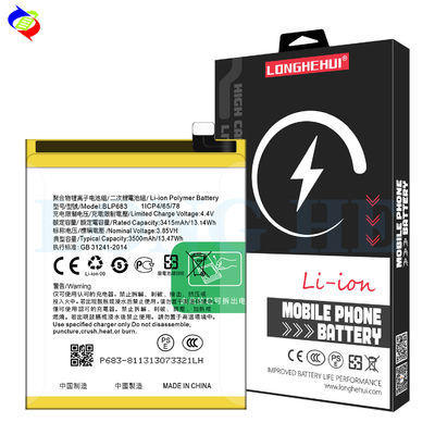 高容量 3500mAh BLP683 A7X/A7S F9pro F9 4 128G モバイルフォン バッテリー オッポ F9
