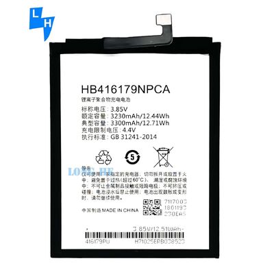 バッテリーコード HB416179NPCA リチャージ可能なリチウムポリマーセル 3.8V 2700mAh A4S M760