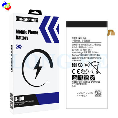 ODM/OEM 携帯電話バッテリー EB-BA800ABE サムスン A800 A8000 3050mAh 3.85V
