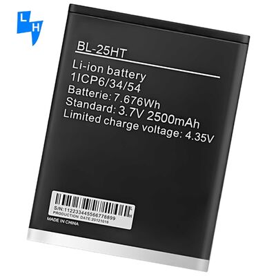 ダブルIC 保護 白 BL-25HT 2500mAh カモン C7 携帯電話 バッテリー Tecno C7