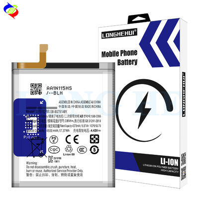 シルバー リチャージ可能なリチオン電池 EB-BG781ABY SAM Galaxy S20 FE 5G A52 A52s 5G 4500mAh 3.86V
