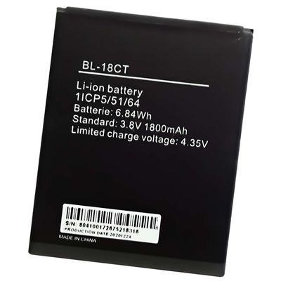 1800mAh 4.35V BL-18CT リチウムイオンポリマーバッテリー 携帯用