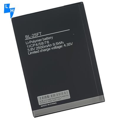 BL-25FT 2500mAh 携帯電話バッテリー Tecno W3 LTE 耐久性
