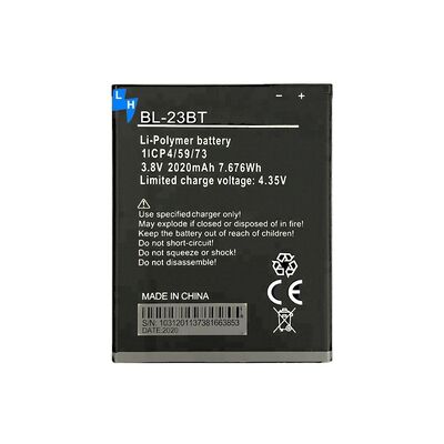 100%互換性のある交換電池 BL-23BT リチウムイオンポリマー 電池 Tecno M6 携帯電話