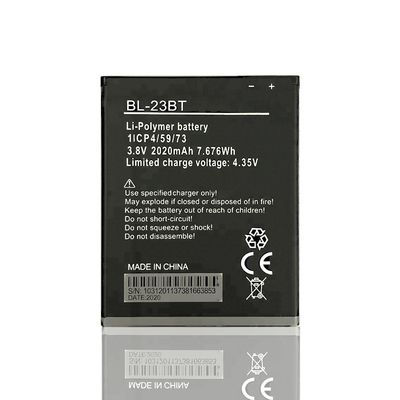 2020mAh BL-23BT Tecno M6 リチャージ可能なバッテリーの交換バッテリー