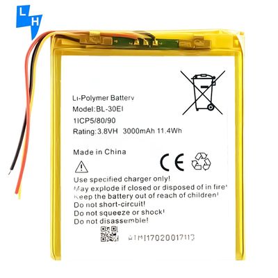 3000mAh バッテリー itel 1701 1702 7C 7D P702 BL-30EI 携帯電話 長寿保証