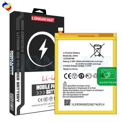 3900mah BL-39HX インフィニックス 携帯電話用のフル容量交換バッテリー