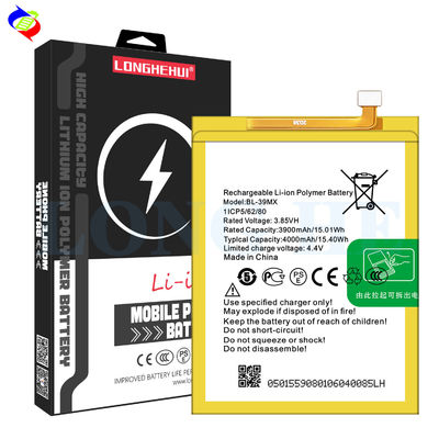 充電可能なBL-40FX 4000mAh X602 X574 Infinix Zero 4 Plus用の携帯電話バッテリー
