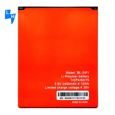 2400mAh 容量 ブラック イテル 24Fi S12 A22 Pro BL-24Fi モバイル バッテリー