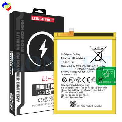 4500mAh BL-44AX X571 再充電可能なバッテリー インフィニックスノート4 プロ 高容量 ホワイト