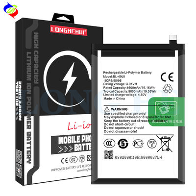 BL-49UI 3.91V 5000mAh バッテリー itel RS4 リチウムイオン バッテリー
