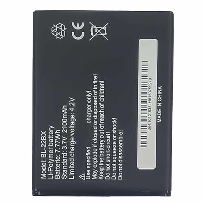 ストック BL-22BX 携帯電話 バッテリー インフィニックス ホット 2 X510 3.7V 2100mAh 再充電可能