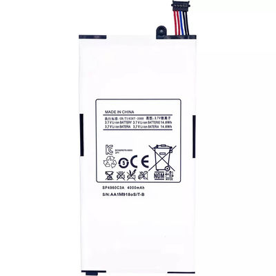 再充電可能な3.8V 4000mah SP4960C3A バッテリー サムスン Galaxy Tab 7.0 P1000 タブレット バッテリー