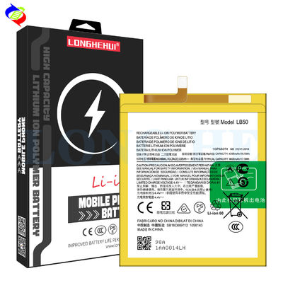ホワイト 交換可能な充電可能 リチウムポリマー バッテリー モトローラ LB50 4.4V 4600mAh