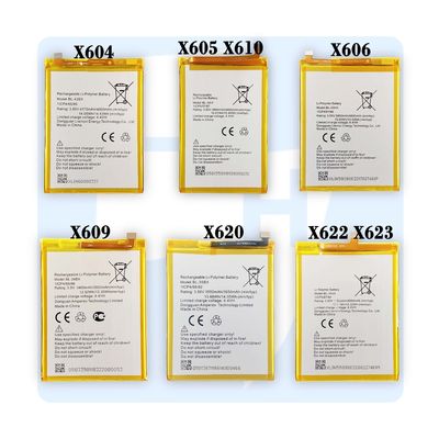 インフィニックス X689 X610 X606 X609 X620 X622 X623 X624 X625 X626 X627 X650 X655 X656 のバッテリー