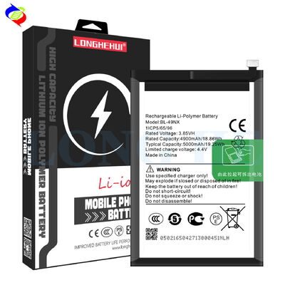 5000mAh 容量 BL-49NX インフィニックス ホット 30i/X669/Smart7HD 電話用バッテリー 充電可能