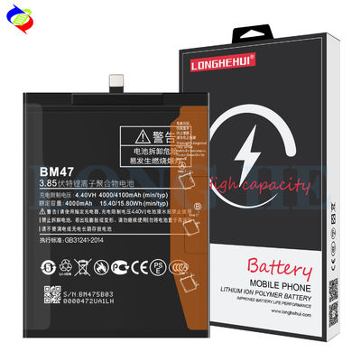 高容量交換バッテリー BM47 Xiaomi Redmi 3 3S 3X 3Pro 4X 4100mAh ストック