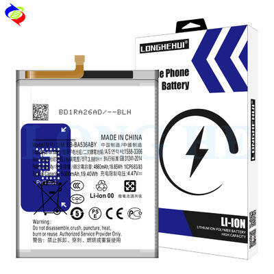 テクニカル デュアルIC 保護 4.4V EB-BA536ABY バッテリー サムスン A33 5G ブラックベリー