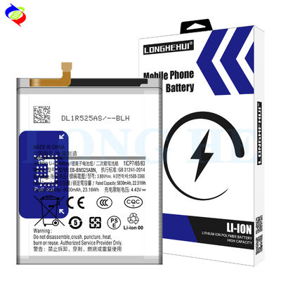 6000mAh 容量 サムスン M32 4G EB-BM325ABN用の灰色充電可能な交換バッテリー