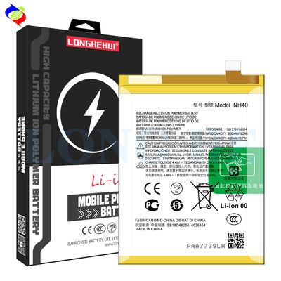 100%互換性のある Motorola E22 電話の交換バッテリー NH40 バッテリーコード 4020mAh