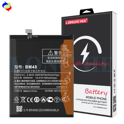 Xiaomi Mi Note2 Note 2 GB/T18287-2000 互換性のある携帯電話用のLiPo BM48 バッテリーパック
