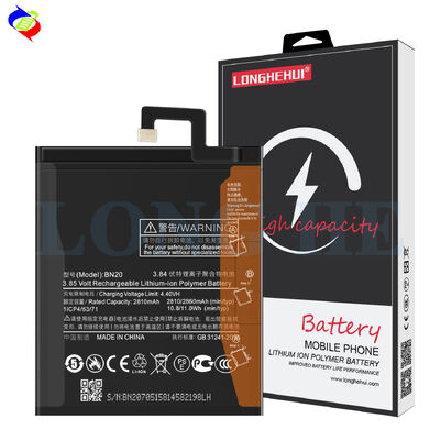 500PCS ODM/OEM 2860mAh BN20 携帯電話バッテリー Xiaomi 5C