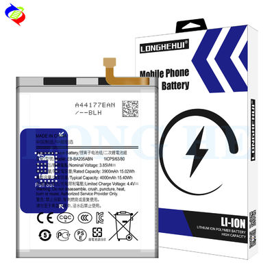 ダブルIC保護 4000mAh EB-BA205ABN 充電可能なバッテリー サムスン EB-BA205AB