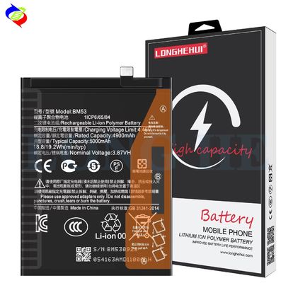高容量BM53 5000mAh バッテリー Xiaomi Mi 10T 10T Pro Redmi K30S 携帯電話