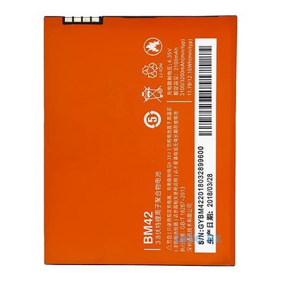 Redmi Note 2014712 BM42 ダブルIC保護と3200mAhの交換バッテリー