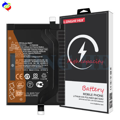 Xiaomi BM57 モバイル 携帯電話と Redmi Note10 Pro 5G のリチャージ可能なバッテリー