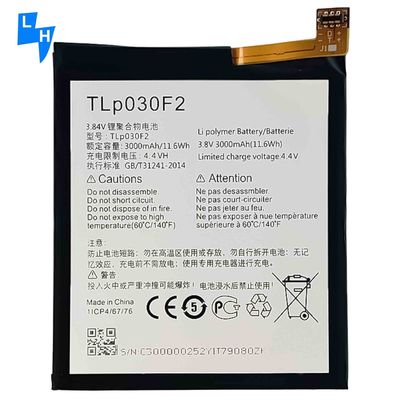 アルカテル アイドル 4S TCL950 TLP030F2 モバイル電話システムモデルのための強力な3000mAhバッテリー