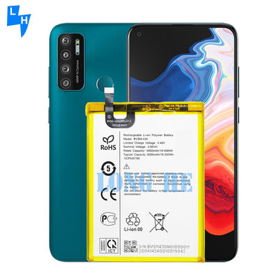 5000mAh BVSM-430 携帯電話バッテリー 高容量 Vsmart Live 4 リチウム