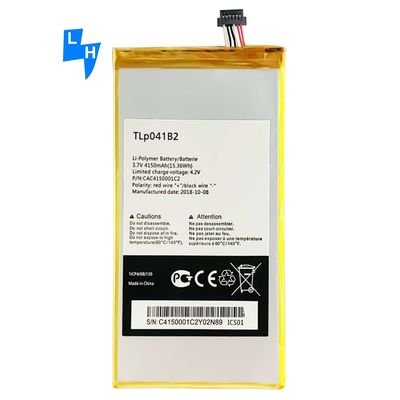 高容量 オリジナル 1 1 リチウムイオンポリマーバッテリー TLP041B2 アルカテル EVO 7 4150mAh