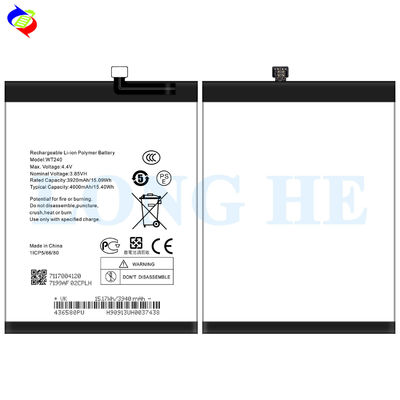 オリジナルの交換充電電池 WT240 ノキア 2.3 3.2 2.4 4000mAh 3.85V